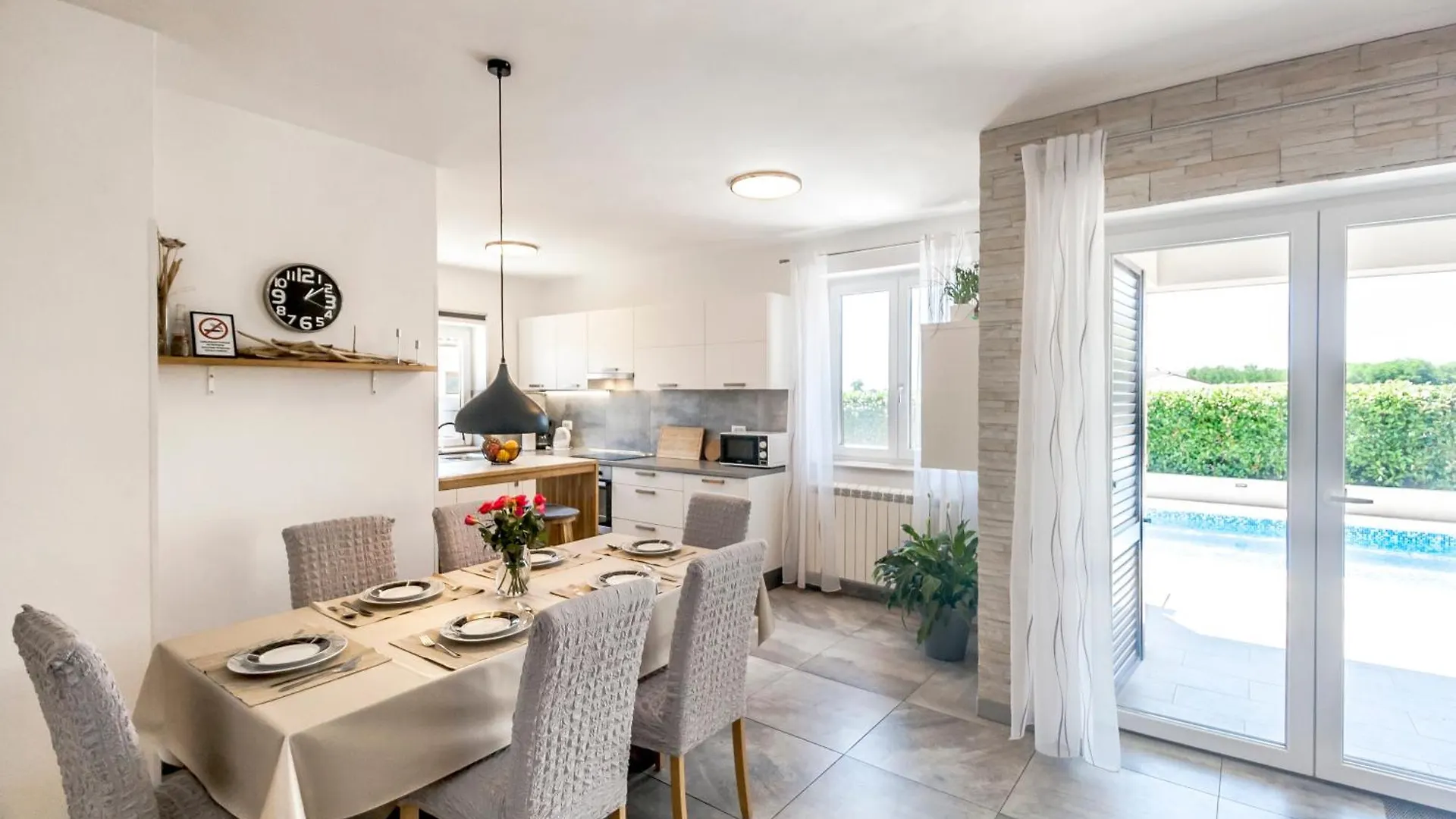 Villa Gortan - Pool House For 7 Guests Near Pula Istria - Ferienhaus Istrien Marcana