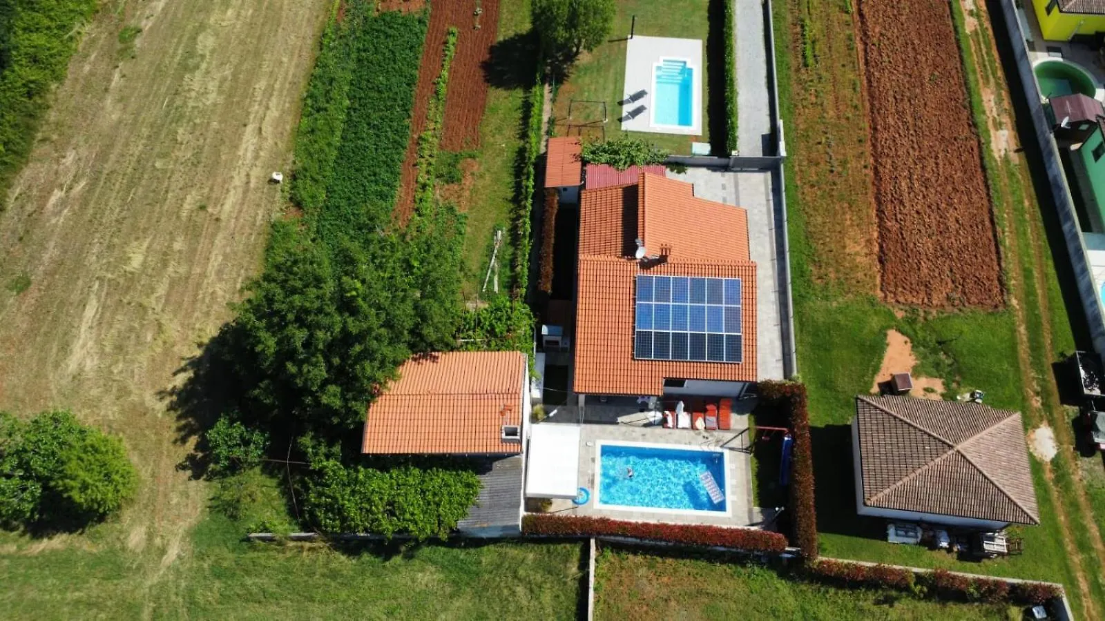 Villa Gortan - Pool House For 7 Guests Near Pula Istria - Ferienhaus Istrien Marčana 0*,